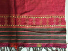 865 SOLD - Gorgeous Antique Waziri Shawl with Embroidery-WOVENSOULS-Antique-Vintage-Textiles-Art-Decor