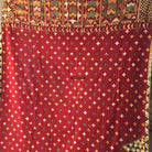 868 SOLD Phulkari Shawl with Unique NWFP stylised motifs-WOVENSOULS-Antique-Vintage-Textiles-Art-Decor