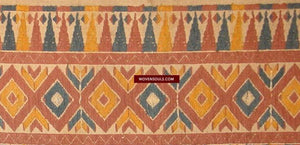 872 Antique Sumatra Tirai ceremonial cloth Banner Textile-WOVENSOULS-Antique-Vintage-Textiles-Art-Decor