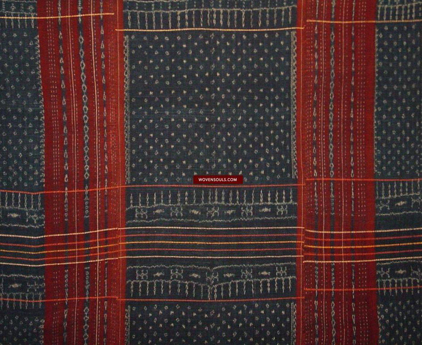 873 SOLD Large Old Gorgeous Flores Ikat Weaving from Nage Keo-WOVENSOULS-Antique-Vintage-Textiles-Art-Decor