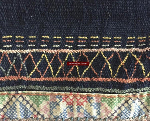 875 SOLD Vintage Akha Tunic Jacket with Superb Embroidery-WOVENSOULS-Antique-Vintage-Textiles-Art-Decor
