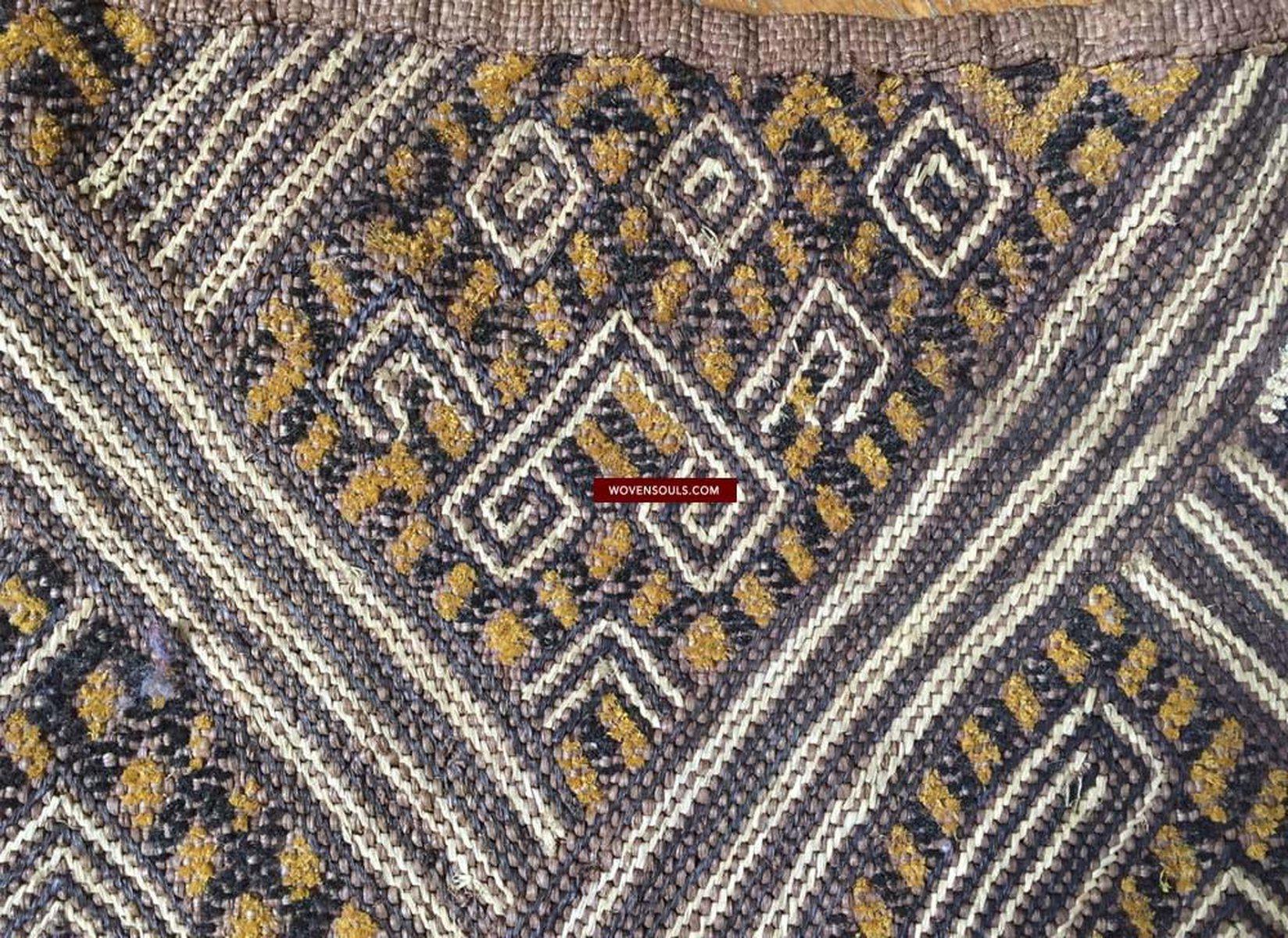 876 Superb Kuba Cloth-WOVENSOULS-Antique-Vintage-Textiles-Art-Decor