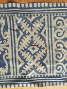 879 SOLD - Antique Toraja Sarita Wax-Resist Dye Ceremonial Banner-WOVENSOULS-Antique-Vintage-Textiles-Art-Decor