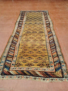 887 Antique Camel Field Kurdish Rug - Gallery-2-WOVENSOULS-Antique-Vintage-Textiles-Art-Decor