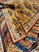 887 Antique Camel Field Kurdish Rug - Gallery-2-WOVENSOULS-Antique-Vintage-Textiles-Art-Decor