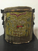 896 Antique Dayak Basket Baby Carrier with Beads-WOVENSOULS-Antique-Vintage-Textiles-Art-Decor