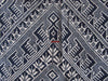 898 SOLD Semi Antique Tai Sam Neua Blanket Handspun Cotton-WOVENSOULS-Antique-Vintage-Textiles-Art-Decor