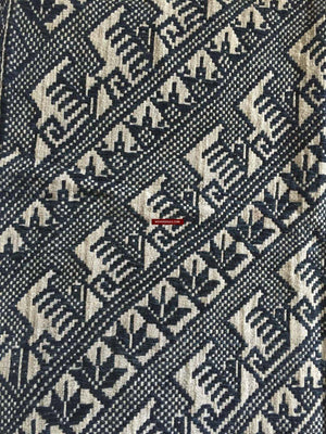 899 Vintage Tai Sam Neua Laotian Weaving in hand spun cotton-WOVENSOULS-Antique-Vintage-Textiles-Art-Decor