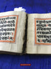 9007 Indian Sanskrit Manuscript with Miniature Paintings-WOVENSOULS-Antique-Vintage-Textiles-Art-Decor