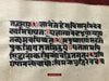 9008 Old HIndu Bhagavat Purana Manuscript with Illuminated Paintings-WOVENSOULS-Antique-Vintage-Textiles-Art-Decor