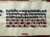 9008 Old HIndu Bhagavat Purana Manuscript with Illuminated Paintings-WOVENSOULS-Antique-Vintage-Textiles-Art-Decor