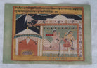 9011 Set of 16 folios of Chaurapanchasika Indian Miniature Paintings-WOVENSOULS-Antique-Vintage-Textiles-Art-Decor