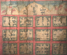 9013 Antique Tibetan Astrological Calendar - MASTERPIECE-WOVENSOULS-Antique-Vintage-Textiles-Art-Decor