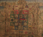 9013 Antique Tibetan Astrological Calendar - MASTERPIECE-WOVENSOULS-Antique-Vintage-Textiles-Art-Decor