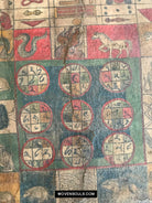 9013 Antique Tibetan Astrological Calendar - MASTERPIECE-WOVENSOULS Antique Textiles &amp; Art Gallery