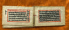 9018 - SOLD - Indian Hindu Manuscript with Sanskrit Verses by VED VYAS - Cloth Binding-WOVENSOULS-Antique-Vintage-Textiles-Art-Decor