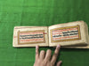 9019 Indian Hindu Manuscript with Sanskrit Verses - Cloth Binding-WOVENSOULS-Antique-Vintage-Textiles-Art-Decor