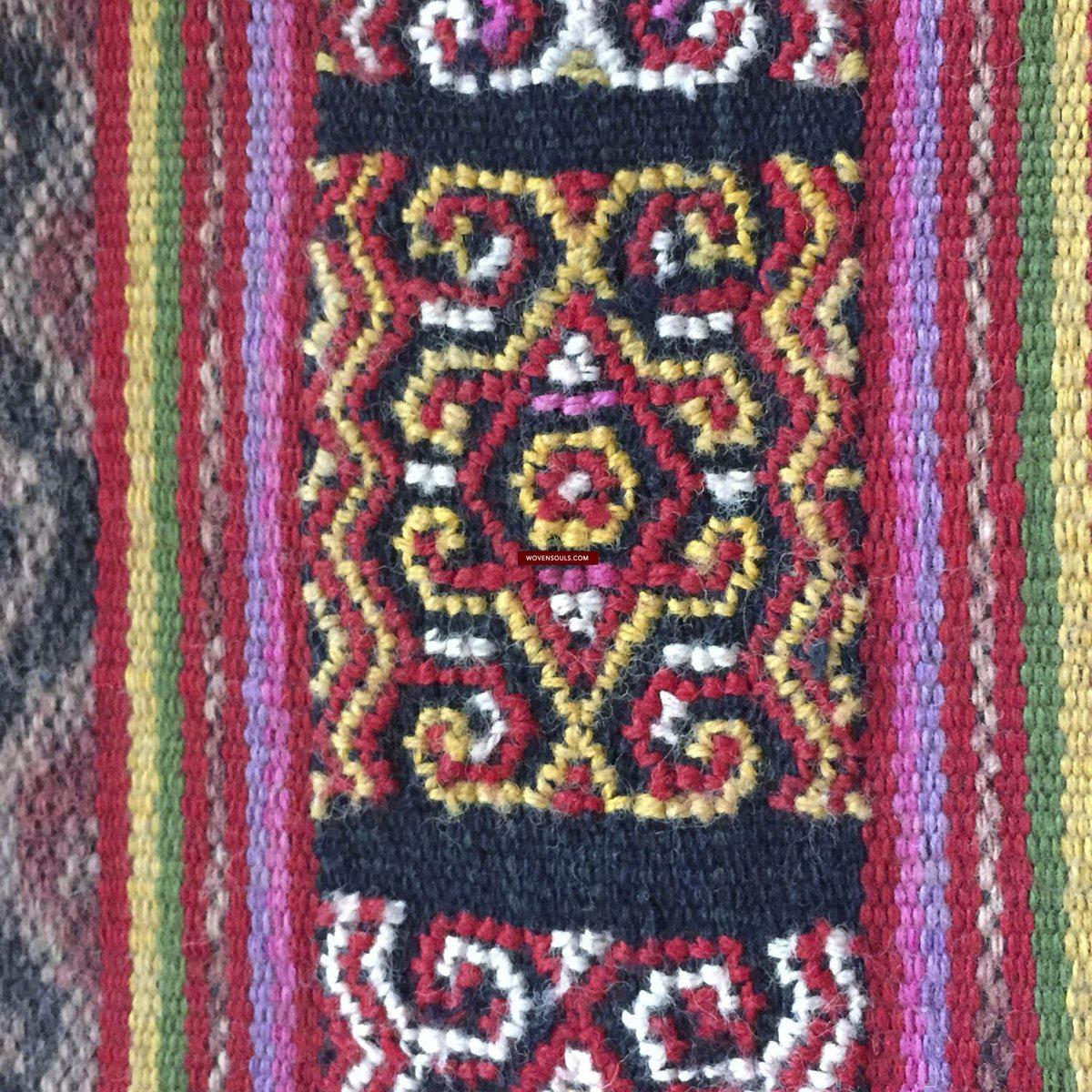 902 Old Ikat Sarong Weaving with Supplementary Weft from Biboki Timor-WOVENSOULS-Antique-Vintage-Textiles-Art-Decor