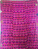 915 SOLD Black Base Pink Lehariya Phulkari-WOVENSOULS-Antique-Vintage-Textiles-Art-Decor