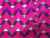 915 SOLD Black Base Pink Lehariya Phulkari-WOVENSOULS-Antique-Vintage-Textiles-Art-Decor