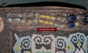 925 Old Borneo Baby Carrier Kalimantan-WOVENSOULS-Antique-Vintage-Textiles-Art-Decor