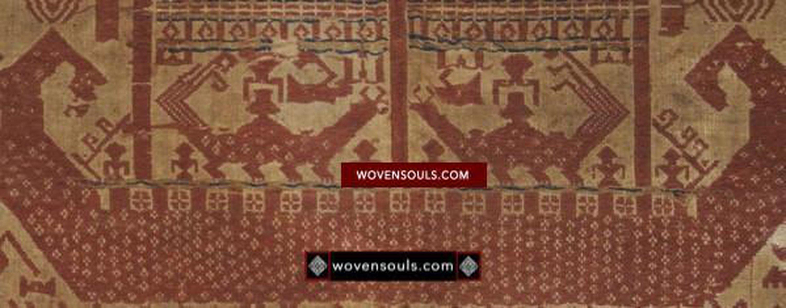 929 Superb Antique Semangka Tampan Shipcloth Sumatra Textile - 1700s-WOVENSOULS-Antique-Vintage-Textiles-Art-Decor