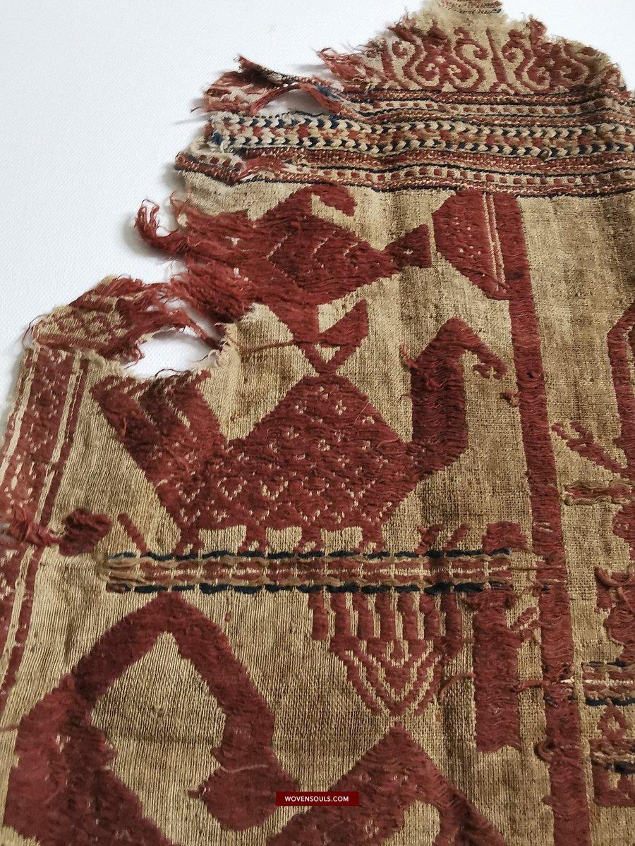 929 Superb Antique Semangka Tampan Shipcloth Sumatra Textile - 1700s-WOVENSOULS-Antique-Vintage-Textiles-Art-Decor