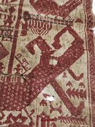 929 Superb Antique Semangka Tampan Shipcloth Sumatra Textile - 1700s-WOVENSOULS-Antique-Vintage-Textiles-Art-Decor