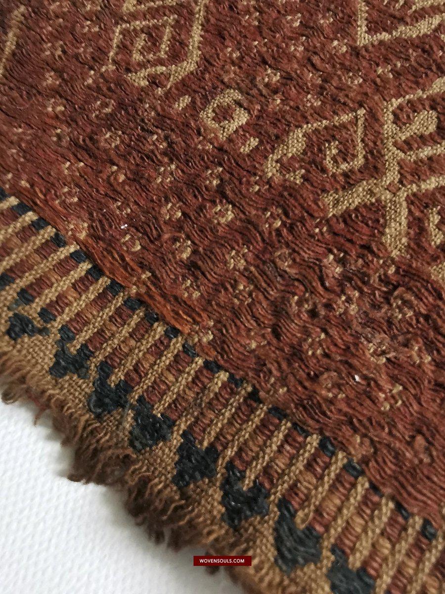 932 Antique Sumatra Tampan Shipcloth Textile Weaving-WOVENSOULS-Antique-Vintage-Textiles-Art-Decor