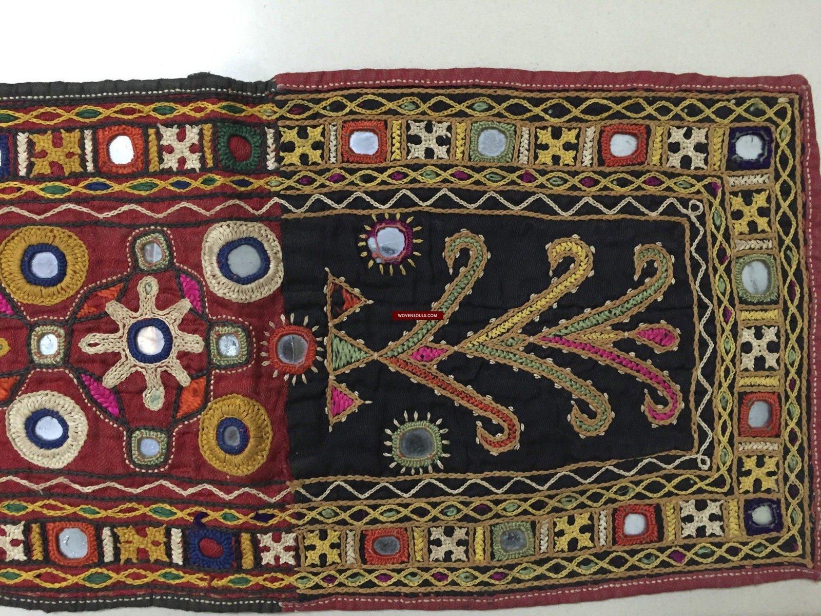 993 SOLD Vintage Groom's Bokani Scarf - Vintage Tribal Textile-WOVENSOULS-Antique-Vintage-Textiles-Art-Decor