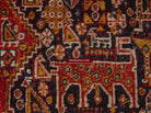 999 Antique Qashqai Tribal Rug with Shekarlu Influence - NFS-WOVENSOULS-Antique-Vintage-Textiles-Art-Decor