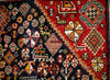 999 Antique Qashqai Tribal Rug with Shekarlu Influence - NFS-WOVENSOULS-Antique-Vintage-Textiles-Art-Decor