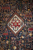 999 Antique Qashqai Tribal Rug with Shekarlu Influence - NFS-WOVENSOULS-Antique-Vintage-Textiles-Art-Decor