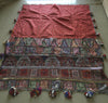 965 Pair of Quilted Textile Panels - Vintage Rabari Embroidery from Gujarat-WOVENSOULS Antique Textiles &amp; Art Gallery