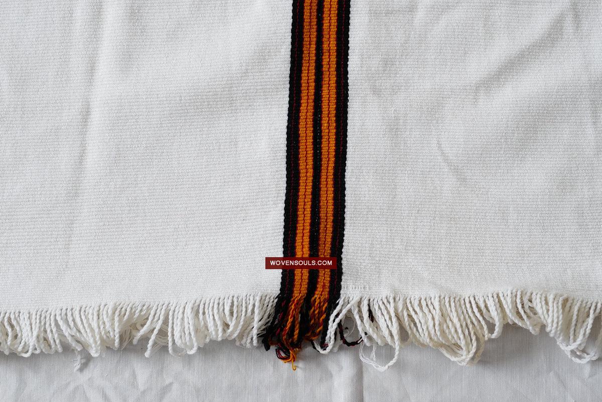 1730 Apatani Handmade Shawl - Arunachal Pradesh-WOVENSOULS Antique Textiles &amp; Art Gallery