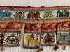CAL-201 Vintage Beaded Toran Gujarat Door Decor-WOVENSOULS Antique Textiles &amp; Art Gallery