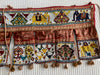 CAL-201 Vintage Beaded Toran Gujarat Door Decor-WOVENSOULS Antique Textiles &amp; Art Gallery