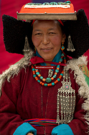 Portraits from Ladakh-WOVENSOULS Antique Textiles &amp; Art Gallery