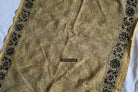 1729 Old Kantha Silk Embroidery Scarf-WOVENSOULS Antique Textiles &amp; Art Gallery