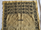 1729 Old Kantha Silk Embroidery Scarf-WOVENSOULS Antique Textiles &amp; Art Gallery