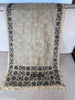 1729 Old Kantha Silk Embroidery Scarf-WOVENSOULS Antique Textiles &amp; Art Gallery