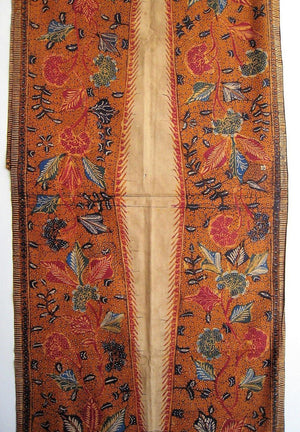 1296 Antique Batik Tulis Tiga Negeri Kemben Textile-WOVENSOULS Antique Textiles &amp; Art Gallery