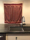 Client Submitted Photo -Decorating with an Ikat Patan Patola-WOVENSOULS-Antique-Vintage-Textiles-Art-Decor