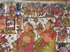 657 Complete Old Phad Narrative Painting [LARGE] / Rajasthan-WOVENSOULS-Antique-Vintage-Textiles-Art-Decor