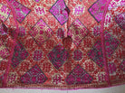 Lot 61 - 1067 Superb Antique Bridal Shawl - Embridery Swat Valley - SOLD-WOVENSOULS-Antique-Vintage-Textiles-Art-Decor