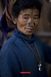 Portraits - Apatani Tribe Arunachal Pradesh-WOVENSOULS-Antique-Vintage-Textiles-Art-Decor