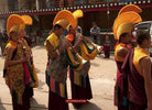 Portraits Buddhist Monks-WOVENSOULS-Antique-Vintage-Textiles-Art-Decor