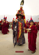 Portraits Buddhist Monks-WOVENSOULS-Antique-Vintage-Textiles-Art-Decor