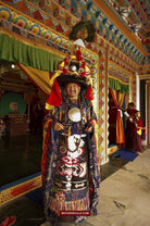 Portraits Buddhist Monks-WOVENSOULS-Antique-Vintage-Textiles-Art-Decor