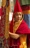 Portraits Buddhist Monks-WOVENSOULS-Antique-Vintage-Textiles-Art-Decor